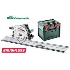 SEGA CIRCOLARE AD AFFONDAMENTO METABO 18V BRUSHLESS MOD. KT 18 LTX 66 BL SET (SOLO MACCHINA) + BINARIO GUIDA FS 16